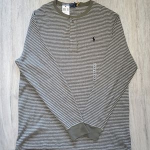 Polo Ralph Lauren Yd Waffle Knit Long Sleeve Henley XXL